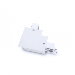 WHITE 90º CONNECTOR FOR 4 WIRE RECESSED 4WRELW