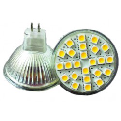 MR16 4,8W 4000K 120° 230V 350Lm ±5 LED SMD MR16505024NW MR16 4,8W 4000K 120° 230V 350Lm ±5 LED SMD MR16505024NW