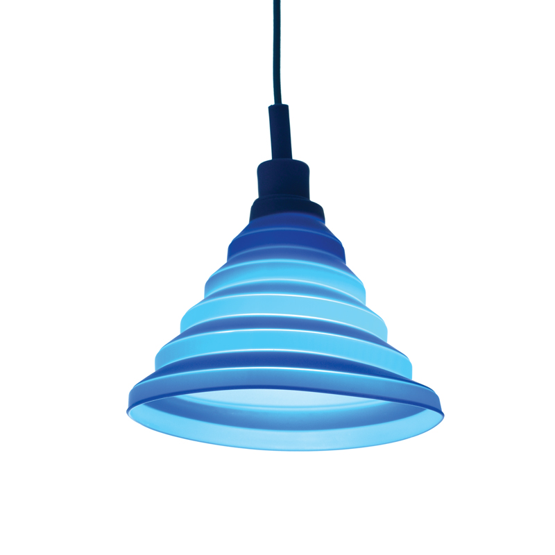 NETTO PENDANT SILICON BLUE 1ΧΕ27 SUTP106BL