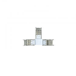 T CONNECTOR FOR 10mm SINGLE COLOR 2835 COB LED STRIP MT10T
