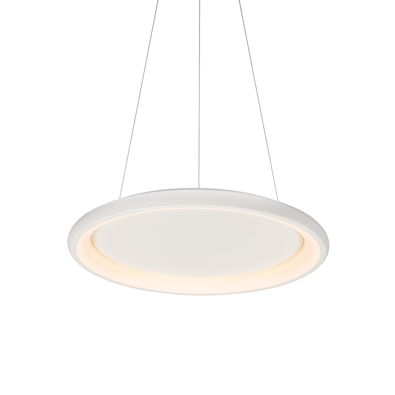 PENDANT LUMINAIRE LED 48W 3000K 4610LM WHITE METAL D61XH120CM DIANA BR71LEDP61WH PENDANT LUMINAIRE LED 48W 3000K 4610LM WHITE METAL D61XH120CM DIANA BR71LEDP61WH