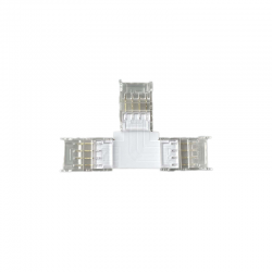 T CONNECTOR FOR 10mm RGB 5050 LED STRIPS MT10RGBT