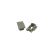 SET OF GREY PLASTIC END CAPS FOR P129, 1PC WITH HOLE   1PC WITHOUT HOLE EP129