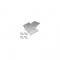Set of 2 pcs metal caps without hole for P49 EP49
