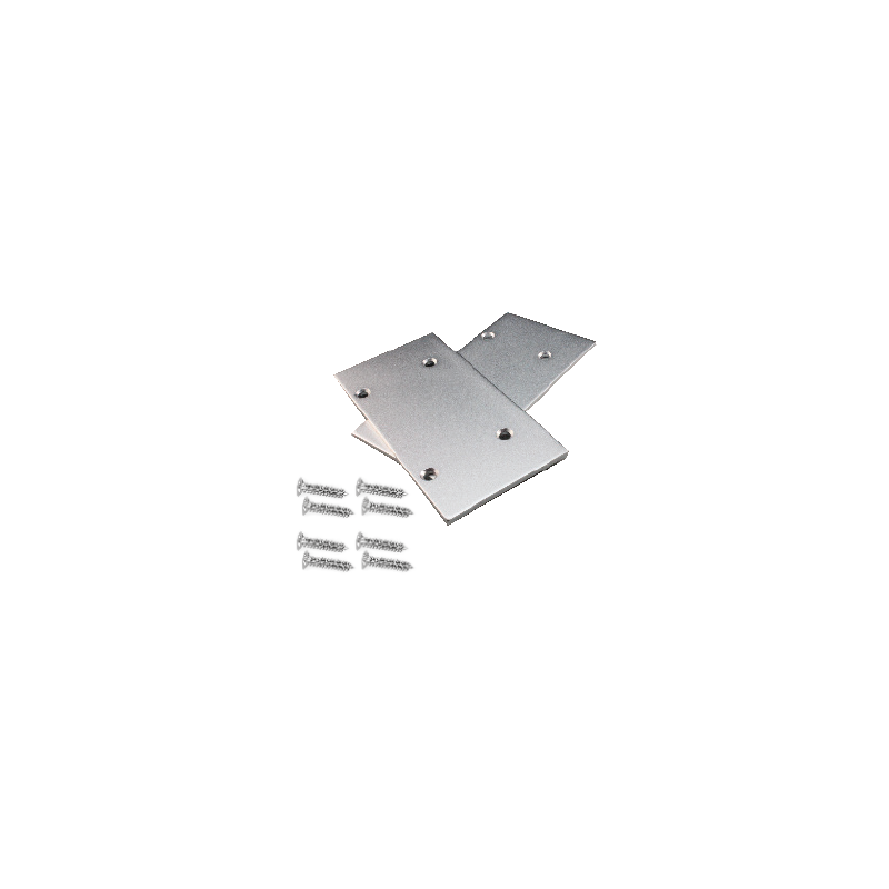 Set of 2 pcs metal caps without hole for P49 EP49
