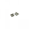 SET OF GREY PLASTIC END CAPS FOR P139, 1PC WITH HOLE   1PC WITHOUT HOLE EP139