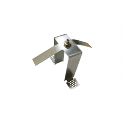 METAL TRIMLESS MOUNTING CLIP FOR PROFILE NOSCA P75 TRIM75