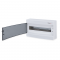 SURFACE MOUNTING ENCLOSURE 18 MODULES TRANSPARENT DOOR 1 ROW IP40 282N18C