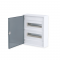 SURFACE MOUNTING ENCLOSURE 24 MODULES TRANSPARENT DOOR 2 ROWS IP40 282N24ALFA