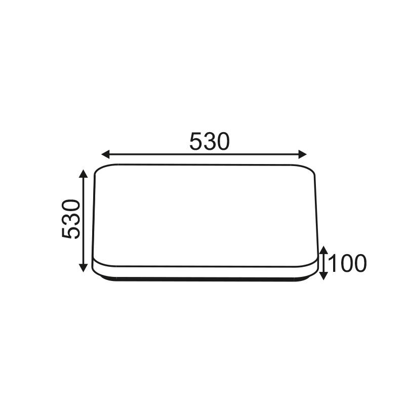 PHASING OUT LED WALL MOUNTED 60W IPATIA COSMOS ACRYLIC 4000K 4300LM 230V 53X53XH10CM IPATIA Z6040SC PHASING OUT LED WALL MOUNTED 60W IPATIA COSMOS ACRYLIC 4000K 4300LM 230V 53X53XH10CM IPATIA Z6040SC
