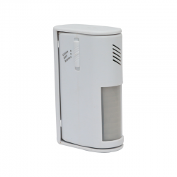 WIRELESS DOORBELL WITH PRESENSE DETECTOR 9VDC BAT ≥70DB ALARM/OFF/CHIME IP20 ELDBW