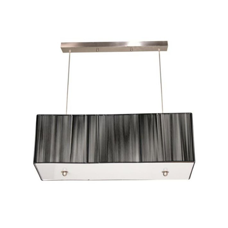 # NETTO CLAVIOUS SUSPENDED 2X60W E27 BLACK 2P650BK