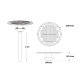 LED SOLAR URBAN LUMINAIRE 25W 3000K 2000LM RA80 IP65 50000HRS ASTIC2530 LED SOLAR URBAN LUMINAIRE 25W 3000K 2000LM RA80 IP65 50000HRS ASTIC2530