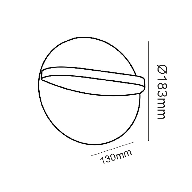 ^LED SMD WALL LUMINAIRE 16W 790LM 120° 230V AC 3.000K DARK GREY CRI80 IP65 30.000HRS LG1057G