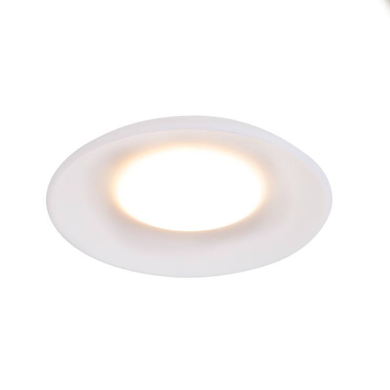 ^LED SMD CEILING LUMINAIRE 9W 660LM 120° 230V AC 3.000K MATT WHITE CRI80 IP65 30.000HRS LG4039W