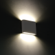 ^LED SMD WALL LUMINAIRE 7W 310LM 60° 230V AC 3.000K MATT WHITE CRI80 IP54 30.000HRS LG2631W