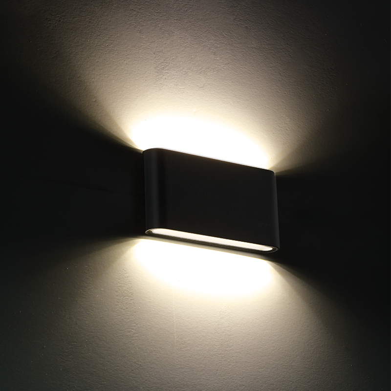 ^LED SMD WALL LUMINAIRE 11W 570LM 60° 230V AC 3.000K DARK GREY CRI80 IP54 30.000HRS LG2632G
