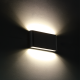 ^LED SMD WALL LUMINAIRE 11W 570LM 60° 230V AC 3.000K DARK GREY CRI80 IP54 30.000HRS LG2632G