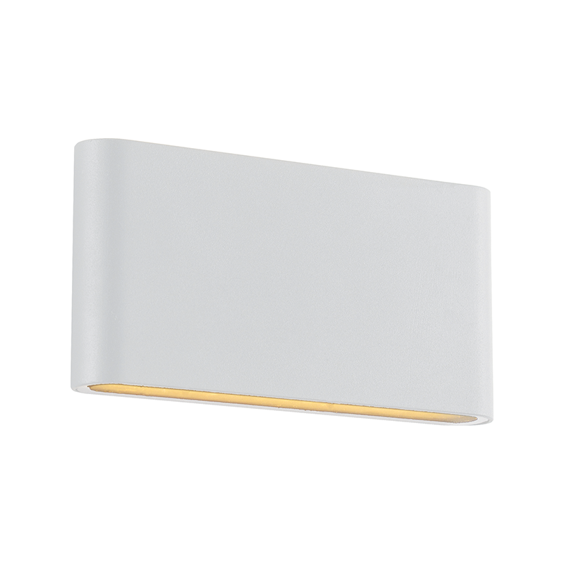 ^LED SMD WALL LUMINAIRE 11W 570LM 60° 230V AC 3.000K MATT WHITE CRI80 IP54 30.000HRS LG2632W