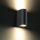 ^LED HP WALL LUMINAIRE 9W 430LM 40° 230V AC 3.000K DARK GREY CRI80 IP65 30.000HRS LG2202G