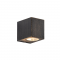 ^GU10 WALL LUMINAIRE 230V AC GOLDEN BLACK IP65 MAX.35W LG2203GU10GB