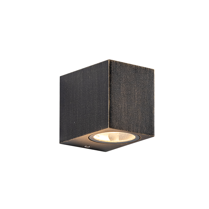 ^GU10 WALL LUMINAIRE 230V AC GOLDEN BLACK IP65 MAX.35W LG2203GU10GB ^GU10 WALL LUMINAIRE 230V AC GOLDEN BLACK IP65 MAX.35W LG2203GU10GB