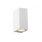 ^GU10 WALL LUMINAIRE 230V AC MATT WHITE IP65 MAX.2X35W LG2204GU10W