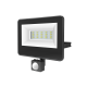 BLACK SENSOR LED SMD FLOOD LUMINAIRE IP66 20W 4000K 2070Lm 230V AC RA80 V2040S BLACK SENSOR LED SMD FLOOD LUMINAIRE IP66 20W 4000K 2070Lm 230V AC RA80 V2040S