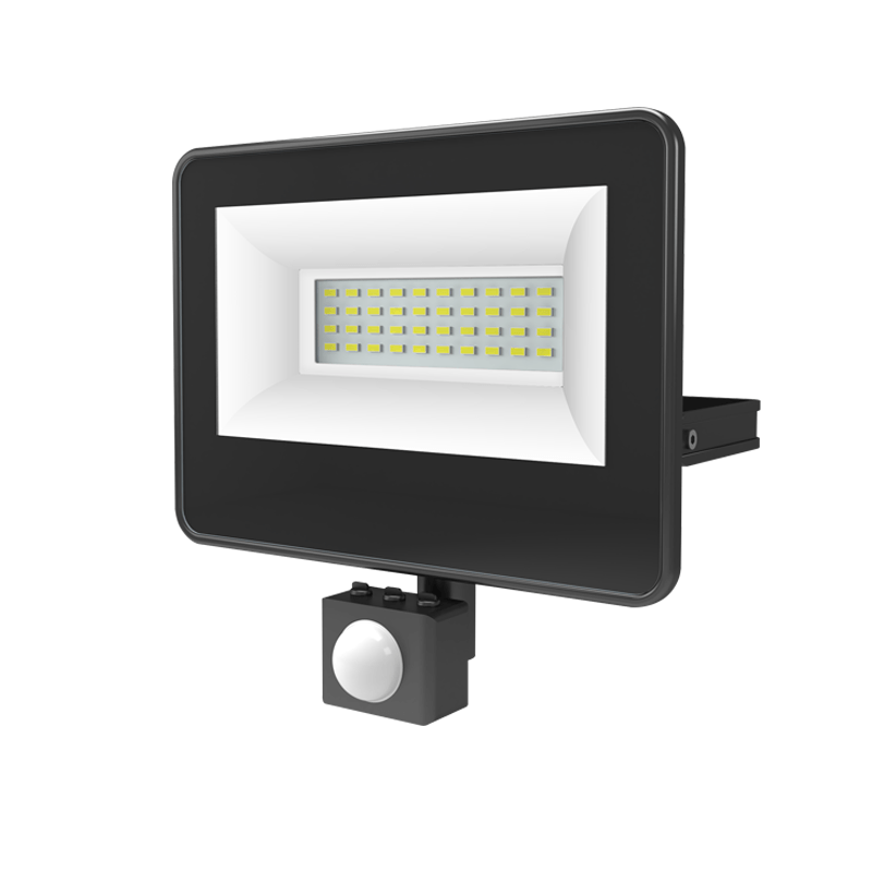 BLACK SENSOR LED SMD FLOOD LUMINAIRE IP66 30W 4000K 3100Lm 230V AC RA80 V3040S BLACK SENSOR LED SMD FLOOD LUMINAIRE IP66 30W 4000K 3100Lm 230V AC RA80 V3040S