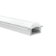 ESME ALUMINUM PROFILE P101 WITH SEMI-CLEAR PC DIFFUSER 2m/pc P101