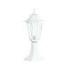 6S PLASTIC FLOOR GARDEN WHITE LUMINAIRE 41CM Ε27 IP44 PLGQ3W