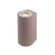 ^WALL UP-DOWN ROUND SPOT LUMINAIRE IP65 2XGU10 RED CEMENT MK0522RR