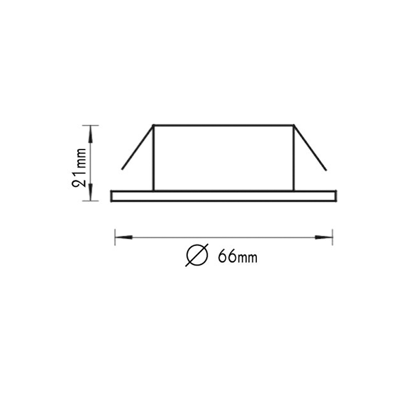 Cabinet light 12V 20W G AC.045XFPG