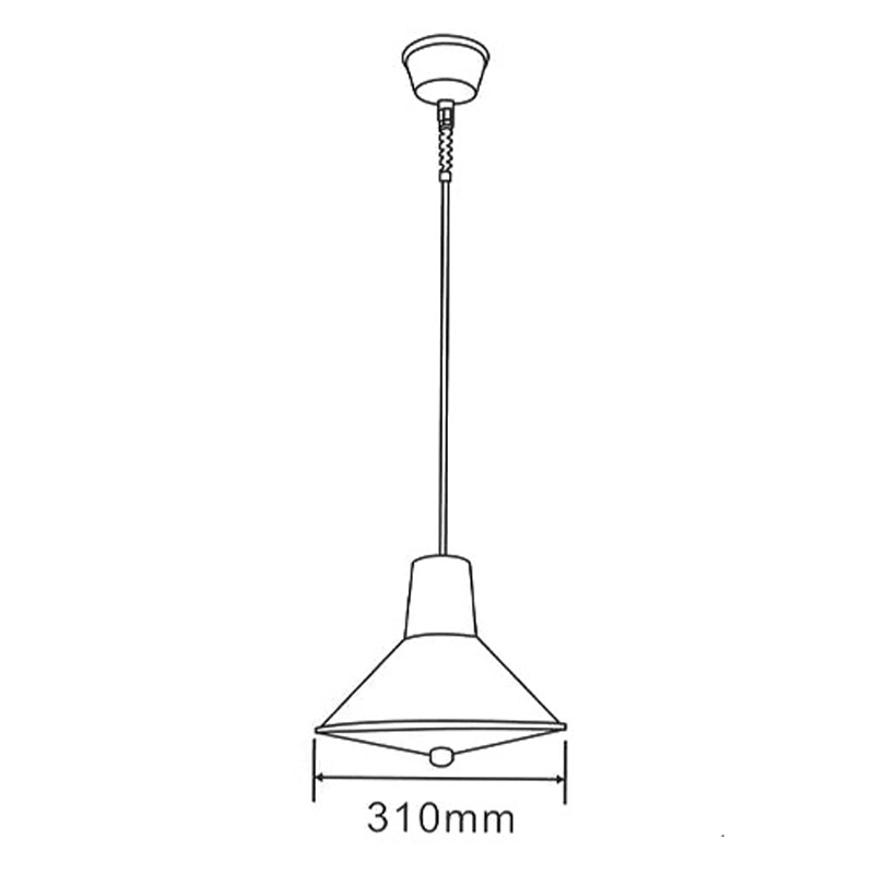 BELL D310 Ε27 MAX 36W IP45 BLUE B027DL