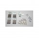 Accessory set for SURFACE LED PANELS CMAG