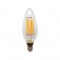 LED FILAMENT E14 CANDLE DIM 4W 4000K 230V AC 410LM RA80 DECO4NWDIM