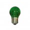 E27 GREEN GLASS BALL 4W 230V AC 390LM LED COG GLAMO4WWG