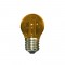 E27 ORANGE GLASS BALL 4W 230V AC 390LM LED COG GLAMO4WWO