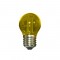 E27 YELLOW GLASS BALL 4W 230V AC 390LM LED COG GLAMO4WWY