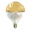 LED E27 G125 GOLD DIM 6W 2700K 230V AC 690LM RA80 LED COG GLOBE1256WWDIMGN