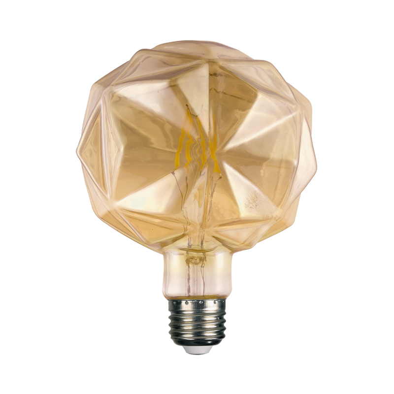LED E27 LILAC AMBER DIM 6W 2700K 230V AC 680LM LED COG LILAC6WWDIMAM
