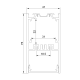 AISH BLACK ALUMINUM PROFILE WITH OPAL COVER 2.5m/pc P240C