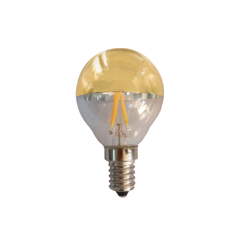 LED E14 BALL GOLD DIM 4W 2700K 230V AC 400LM LED COG RETRO4WWDIMGN