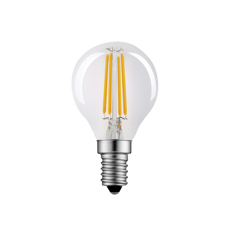 LED FILAMENT E14 BALL 6W 4000K 230V AC 560LM RA80 RETRO6NW