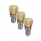 E14 LED 1W YELLOW 230V AC 60Lm 2835SMD Ra80 3PCS-PACK ST26YP