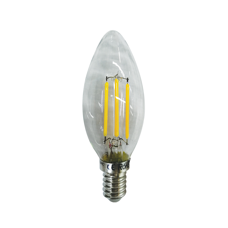 LED FILAMEN CANDLE E14 230V 5W 2700K 360° 400Lm Ra80 DUOPACK DECO5WWP
