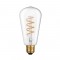 LED E27 ST64 6W 2700K 230V AC 300° 500LM RA80 EDIS6SWW