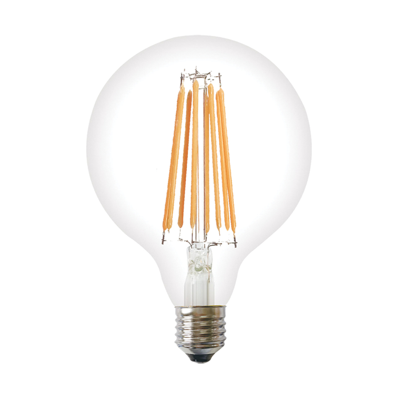 LED FILAMENT E27 G95 12W 2700K 230V AC 1530LM RA80 GLOBE9512WW