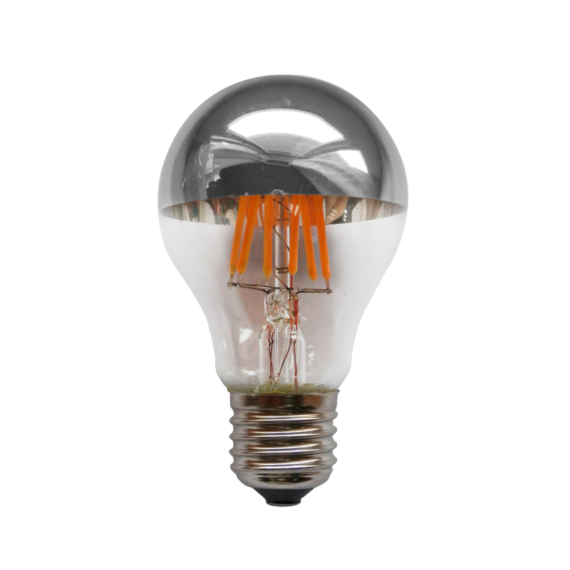 LED FILAMENT E27 A60 SILVER DIM 6W 2700K 230V AC 690LM RA80 VINTA6WWDIMS