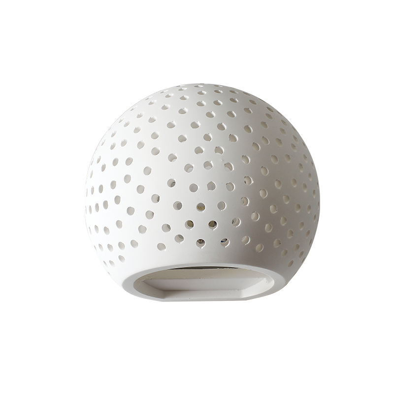 ^GYPSUM WALL LUMINAIRE 1XG9 IBON H Φ15x13x12,8CM G85321W ^GYPSUM WALL LUMINAIRE 1XG9 IBON H Φ15x13x12,8CM G85321W